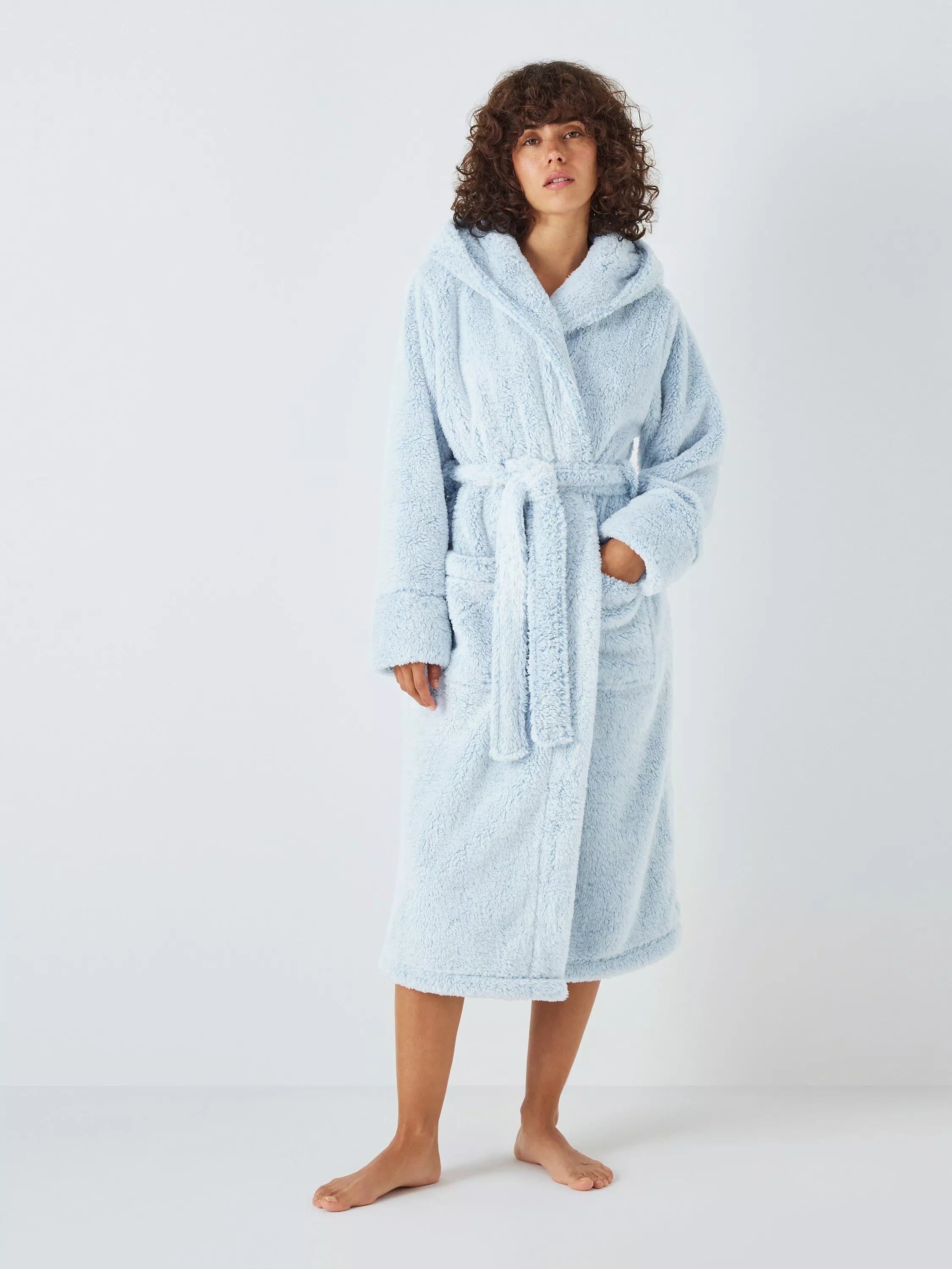 John Lewis Hi Pile Fleece Robe - McGrocer