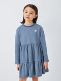 Robe à volants à paillettes et étoiles pour enfants John Lewis ANYDAY, bleue