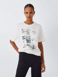 T-shirt unisexe en coton John Lewis Made by Care Trees, motif Danseur des nuages