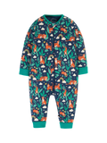 Combinaison zippée Zelah Tiger pour enfants de Frugi Kids, multicolore