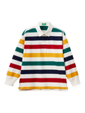 Maillot de rugby rayé Benetton pour enfants