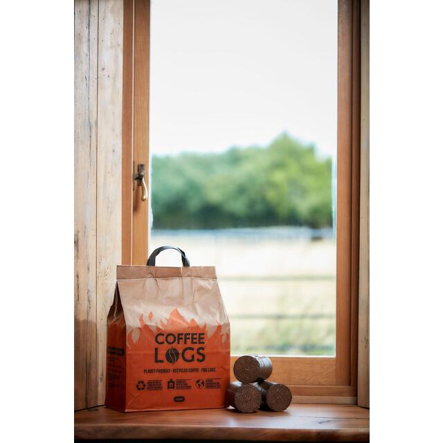 Bio-Bean Coffee Logs Fire Logs 16 per pack - McGrocer