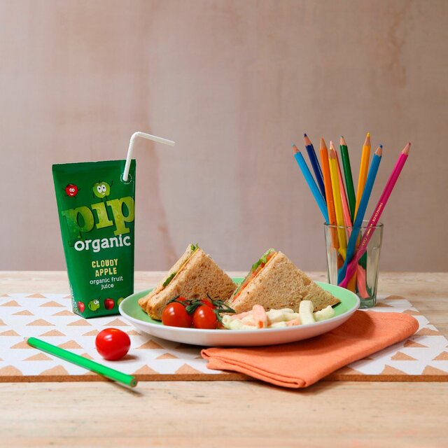 Pip Organic Cloudy Apple Juice Cartons 4 x 180ml - McGrocer