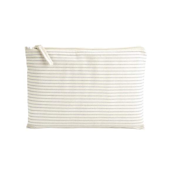 Westford Mill Striped Organic Cotton Pouch (11.5cm x 20cm) GOODS Superdrug
