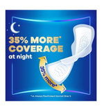 Serviettes hygiéniques Always Infinity FlexProtect Nuit Taille 3 avec ailettes 10 serviettes
