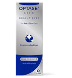 Optase Life Bright Eyes - Brightening Eye Drops for Irritated Red and Tired Eyes - 10ml