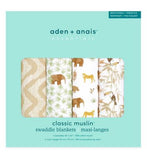 Couvertures d'emmaillotage en mousseline de coton Aden Anais Essentials