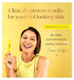 Complément alimentaire liquide de collagène marin Absolute Collagen, saveur citron, 10 sachets de 10 ml