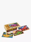 Puzzles de dinosaures Melissa & Doug en boîte