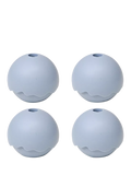 Moules à glaçons sphériques en silicone Uberstar, lot de 4, bleus