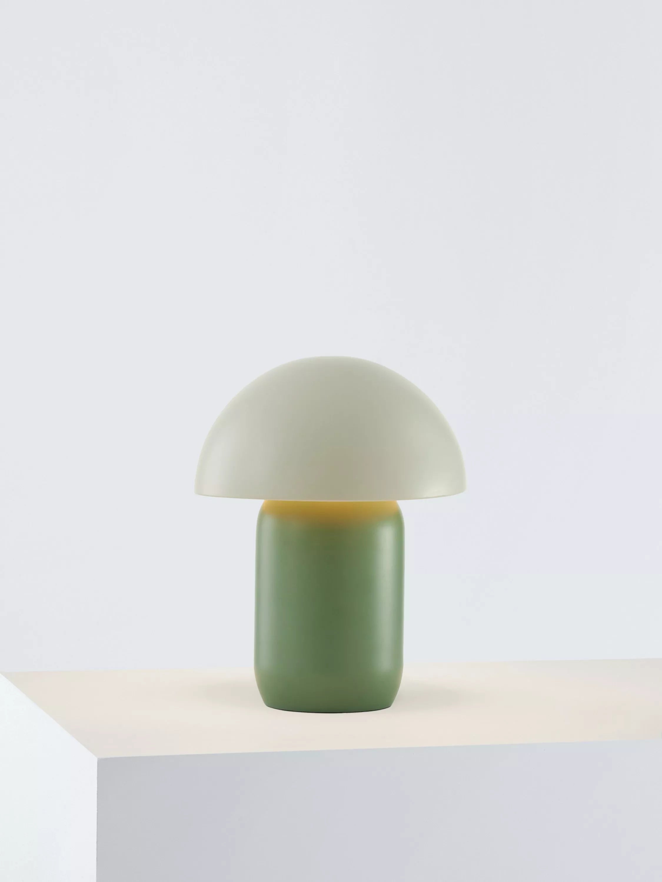 John Lewis Mushroom Rechargeable Dimmable Table Lamp - McGrocer