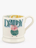 Mug Emma Bridgewater Peppa Pig « Papa » demi-pinte, 300 ml, bleu/multicolore