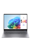 HP OmniBook, processeur Qualcomm Snapdragon X Elite, 16 Go de RAM, SSD de 1 To, écran tactile de 14 pouces, argent météore