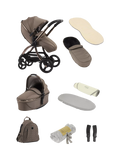 Ensemble poussette, nacelle et accessoires egg 3 Snuggle, couleur vison