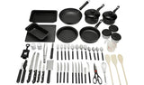 Home Essentials 50 Piece Non Stick Kitchen Starter Set