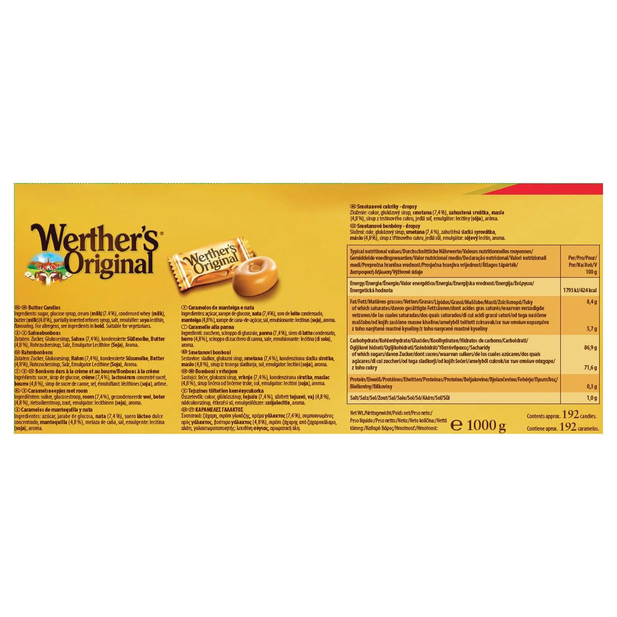 Werther's Original, 1kg GOODS Costco UK