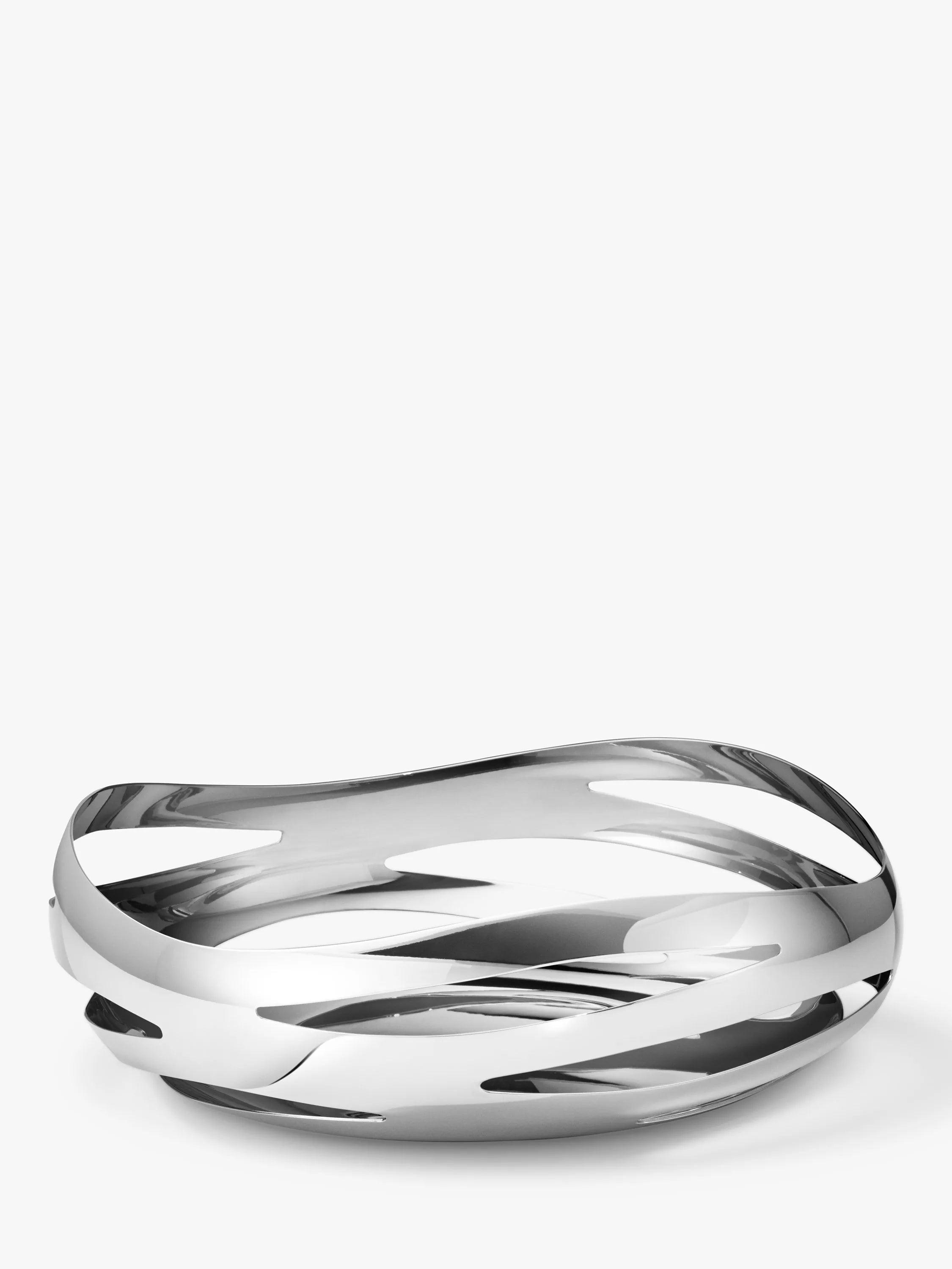 Georg Jensen Cobra Stainless Steel Bread Basket - McGrocer