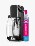 Machine à eau pétillante SodaStream Art avec 2 bouteilles de 1 L et une bouteille de CO2 de 60 L