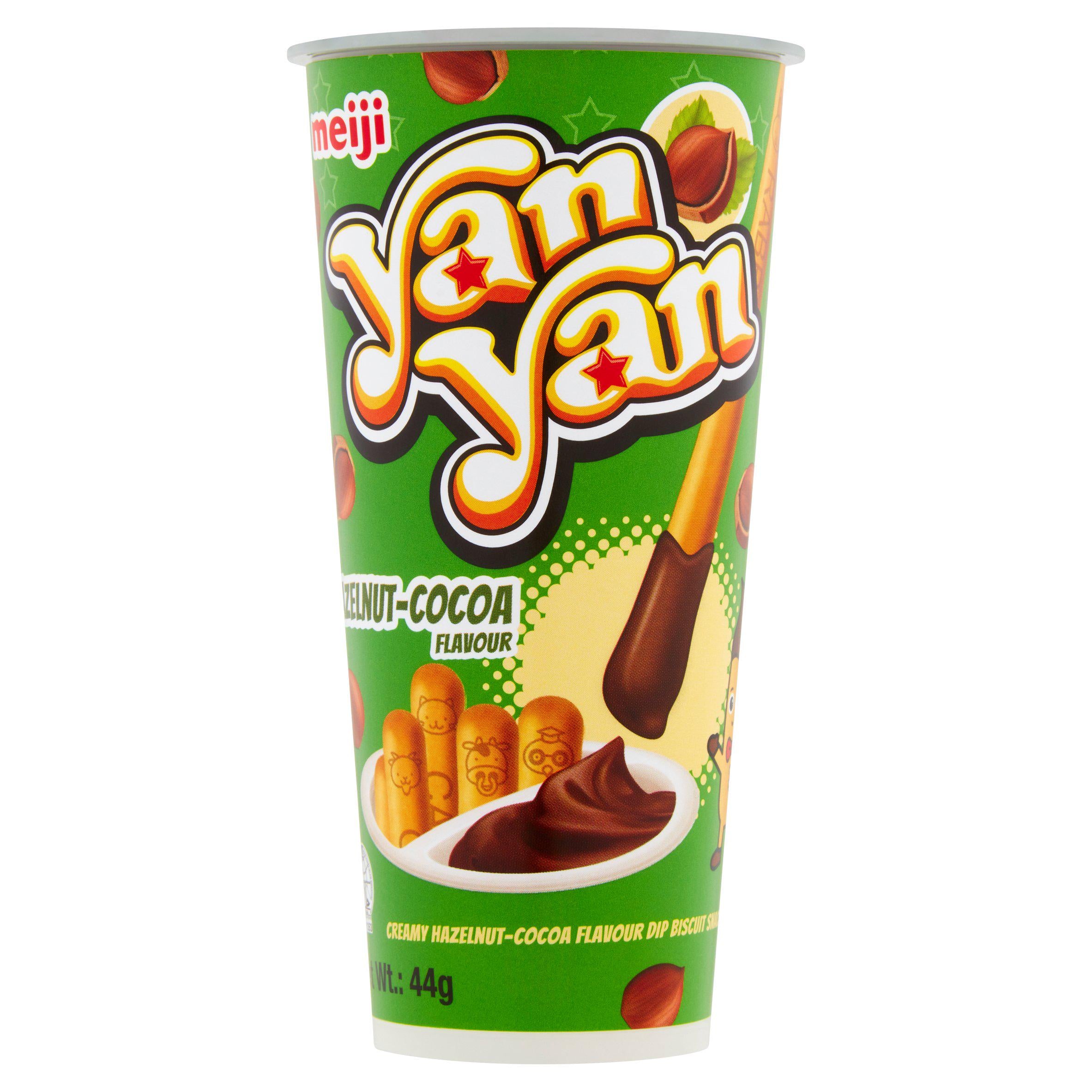 Yan Yan Creamy Hazelnut Cocoa Flavour Biscuit Snack 44g GOODS Sainsburys
