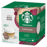 STARBUCKS Cappuccino Coffee Pods by NESCAFE Dolce Gusto 12 per pack GOODS M&S