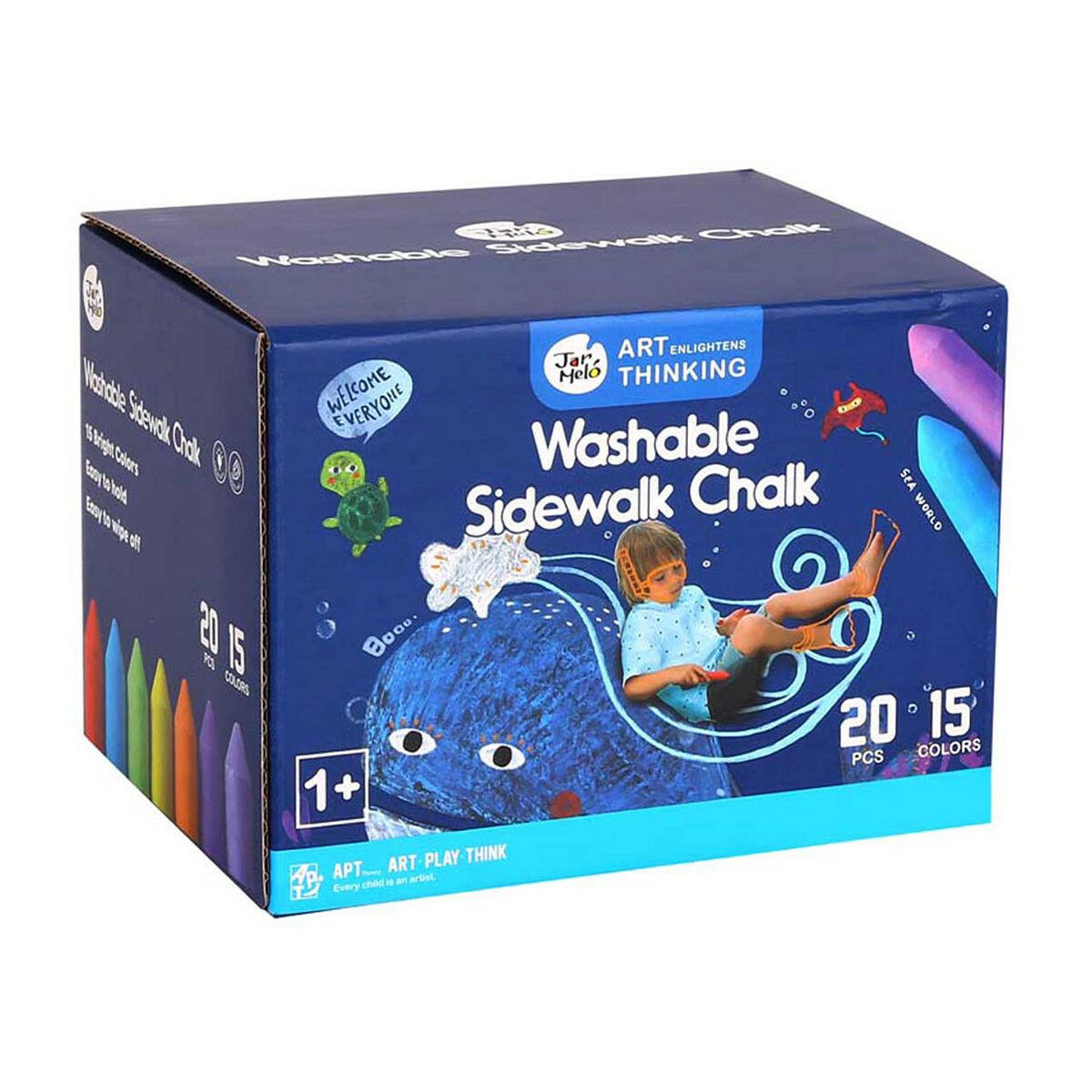 Washable Sidewalk Chalk GOODS Boots