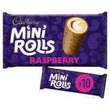 Cadbury Mini Rolls Raspberry Family Size