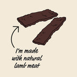 Good Boy Tender Lamb Fillets Dog Treats