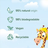 Palmolive Naturals Kids Vegan Bubble Bath Body Wash Shower Gel Pump