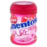 Mentos Gum Pure Fresh Cherry Sugar Free Chewing Gum Bottle