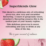 Twinings Superblends Glow with Strawberry Cucumber Green Tea