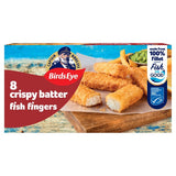 Birds Eye 8 MSC Crispy Battered Fish Fingers
