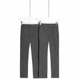 MS Boys Regular Leg Trousers 9-10 Years Grey