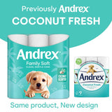 Andrex Family Soft Coconut Fresh Toilet Roll