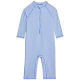 MS Ticking Stripe All In One 3-4 Years Blue