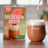 Nescafe Cappuccino Unsweetened Instant Coffee 7 Sachets