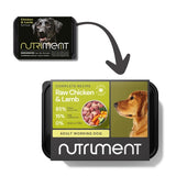 Nutriment Chicken Lamb Formula Raw Dog Food