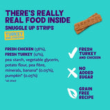 Edgard Cooper Fresh Dog Treats Strips Adult Grain Free Turkey Chicken