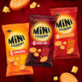 Jacobs Mini Cheddars Smoky BBQ Multipack Baked Snacks