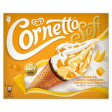 Cornetto Soft Mango White Chocolate Ice Cream Cones 4MP