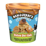 Ben Jerrys Sundae Dulce De-lish Salted Caramel Ice Cream Tub