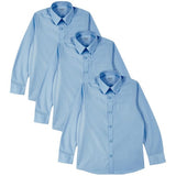 MS Boys Regular Fit Easy to Iron Shirts 8-9 Years Blue