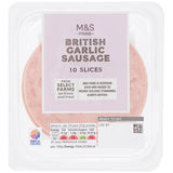 MS British Garlic Sausage 10 Slices