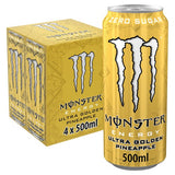 Monster Energy Drink Ultra Golden Pineapple Zero Sugar