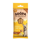 Soopa Banana Peanut Butter Dental Stick Dog Treat