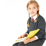 MS Unisex Pure Cotton Jumper 12-13 Years Grey