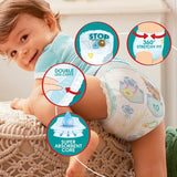 Pampers Baby-Dry Nappy Pants Size 7 15kg Jumbo Pack