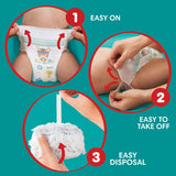 Pampers Baby-Dry Nappy Pants Size 7 15kg Jumbo Pack