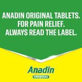 Anadin Original Aspirin Caffeine Pain Relief Tablets