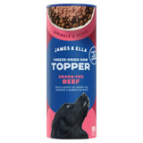 James Ella Freeze Dried Raw Beef Dog Topper