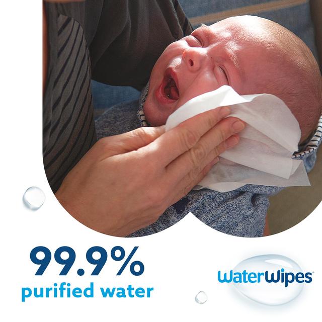 WaterWipes Baby Wipes Sensitive Newborn Plastic Free Wipes 240 Wipes 4 x 60 per pack GOODS M&S